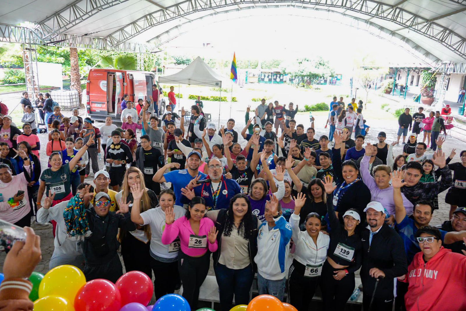 MÁS DE 200 PERSONAS CORREN LA PRIMERA CARRERA LGBT+ 5K “YO SOY CUAUTLA, YO SOY DIVERSO”