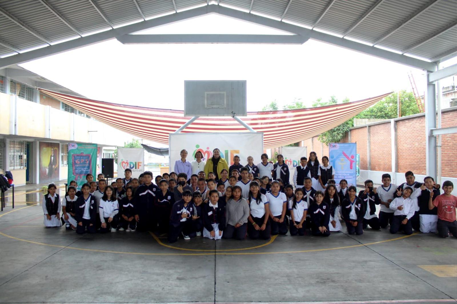 DIF CUAUTLA DA BANDERAZO AL PROGRAMA “GPS EMOCIONAL” EN LA PRIMARIA REVOLUCIÓN DE CASASANO