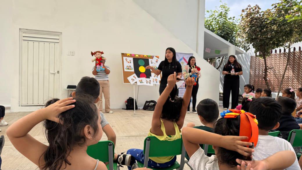 DIF CUAUTLA PROMUEVE EL AUTOCUIDADO INFANTIL CON EL TALLER “MI AMIGO EL SEMÁFORO”