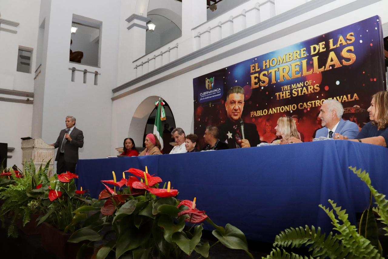CUERNAVACA RINDE HOMENAJE AL TALENTO HISPANO CON LA PRESENTACIÓN DEL LIBRO “EL HOMBRE DE LAS ESTRELLAS”