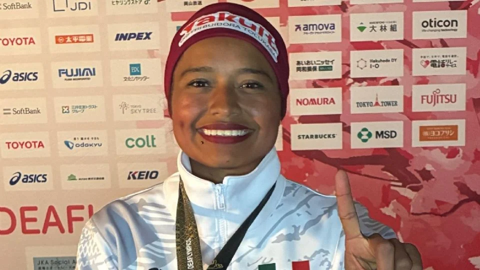 GANA LOURDES PONCE PRIMER ORO PARA MÉXICO EN SORDOLÍMPICOS TOKIO 2025