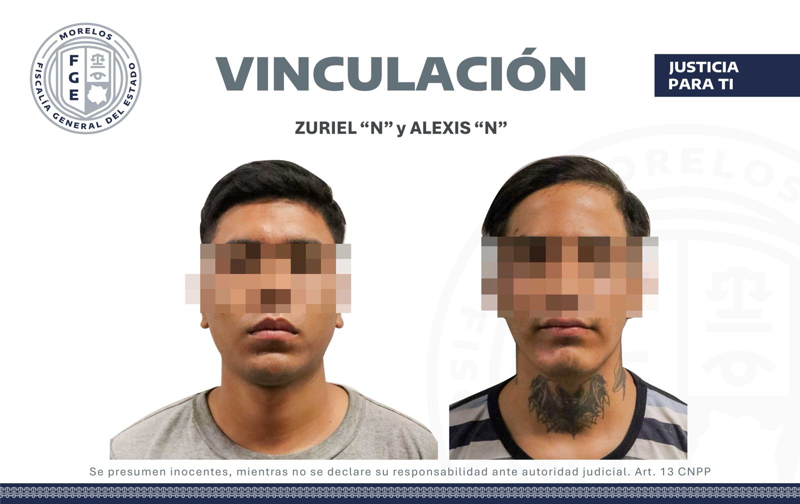 VINCULAN A PROCESO A PRESUNTOS EXTORSIONADORES EN CUAUTLA