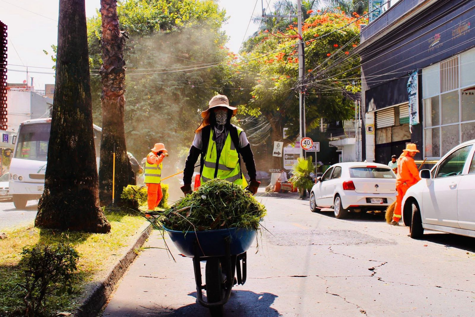 PRESENTA CUERNAVACA BALANCE ANUAL DE OBRAS Y SERVICIOS MUNICIPALES