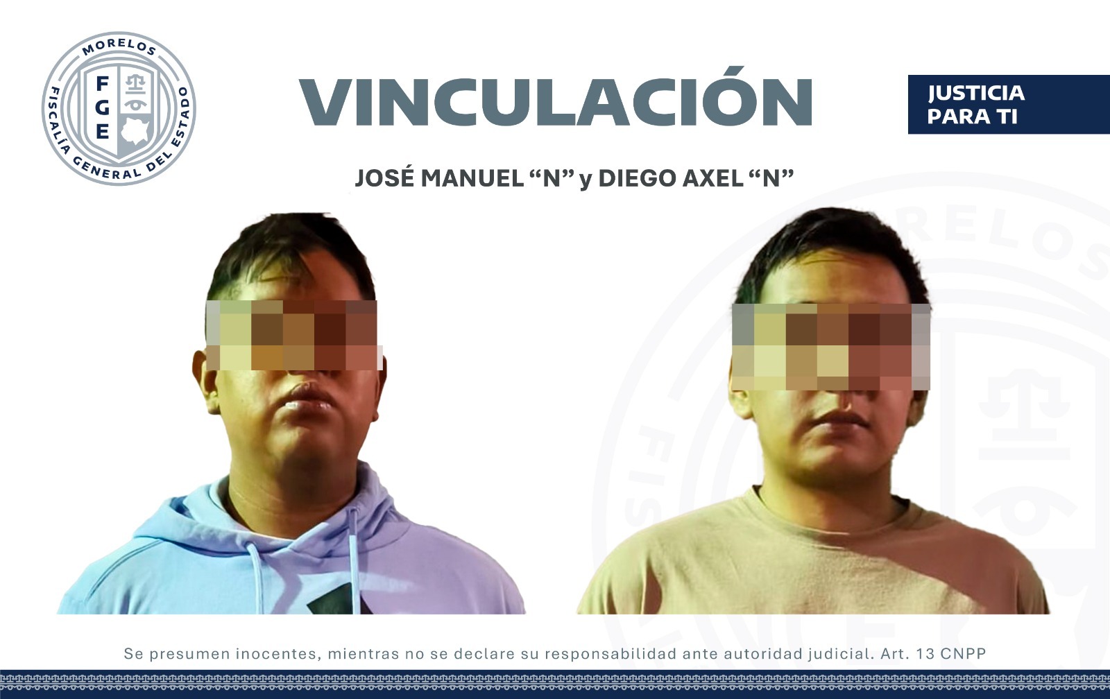 VINCULAN A PROCESO A DOS HOMBRES POR VIOLACIÓN AGRAVADA EN AXOCHIAPAN