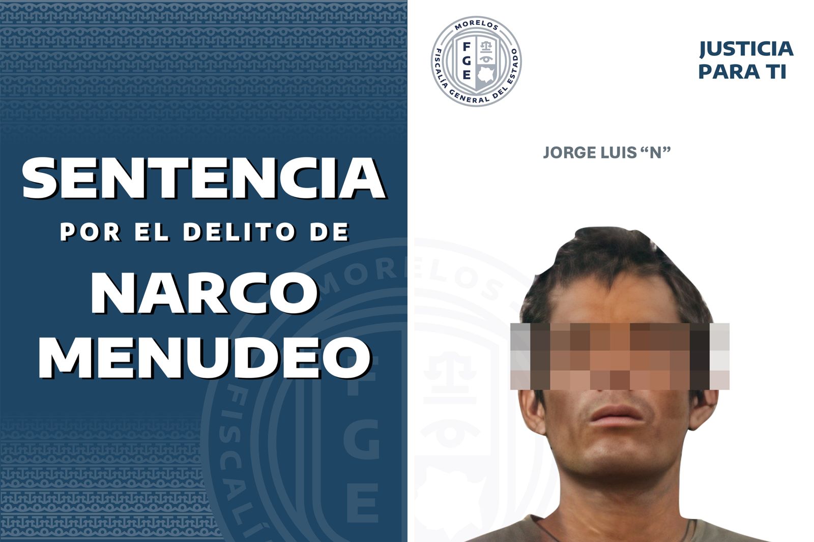 CONDENAN A HOMBRE POR NARCOMENUDEO EN TLALTIZAPÁN