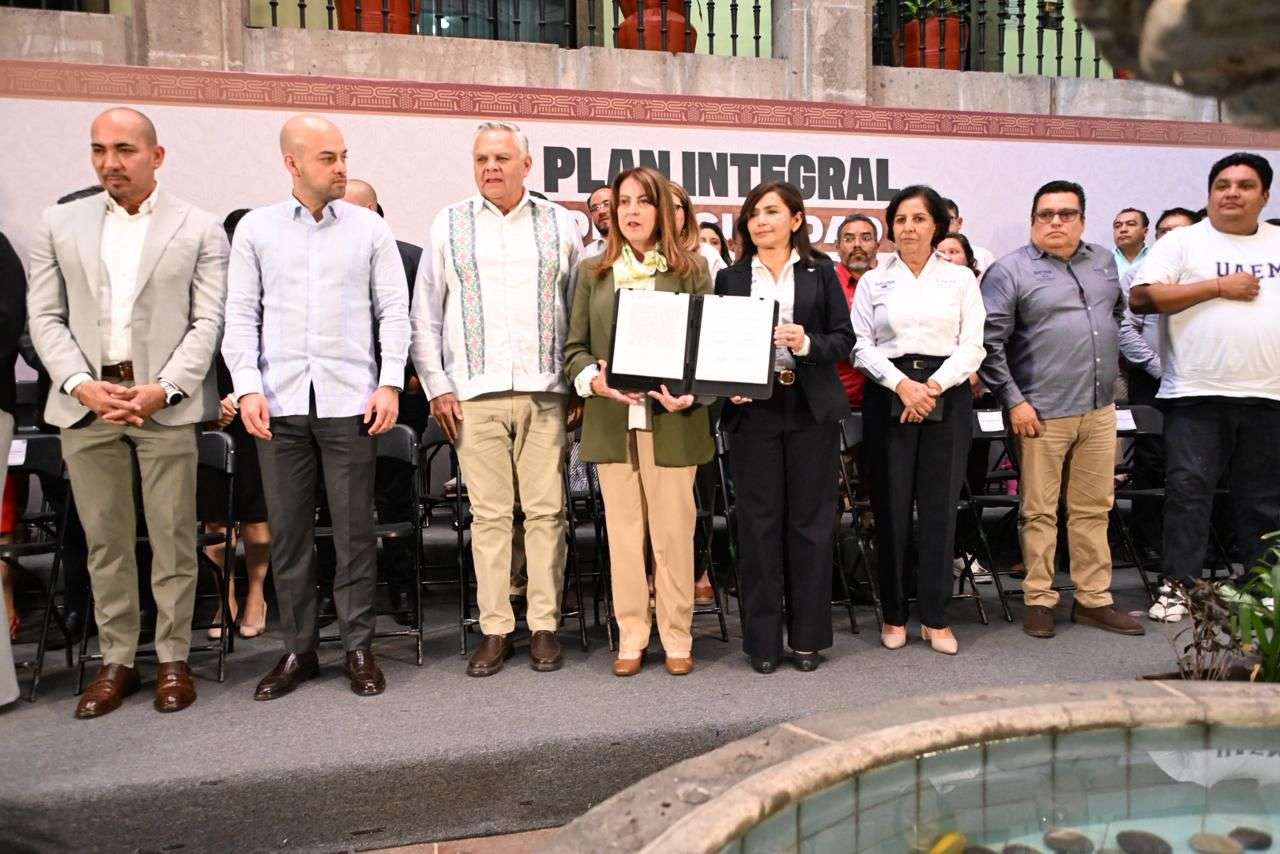 UAEM FIRMA CONVENIO CON GOBIERNO DE MORELOS PARA PLAN DE SEGURIDAD UNIVERSITARIA