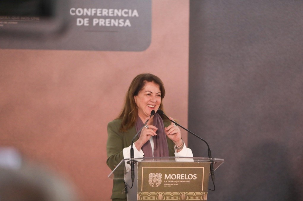 COLOCA ENCUESTA A GOBERNADORA DE MORELOS ENTRE LAS MEJOR EVALUADAS