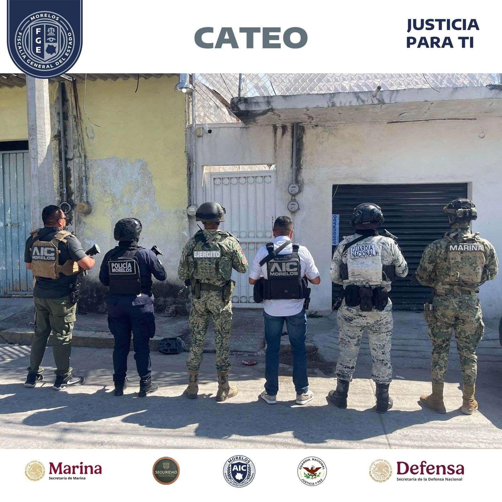 CATEAN LOCAL EN JOJUTLA POR PRESUNTA VENTA DE DROGAS