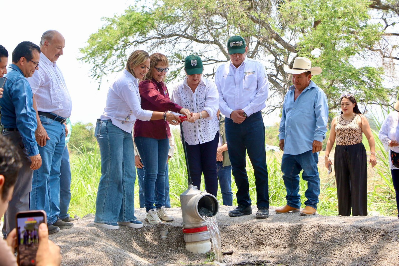 REHABILITAN INFRAESTRUCTURA DE RIEGO EN TLALTIZAPÁN, MORELOS