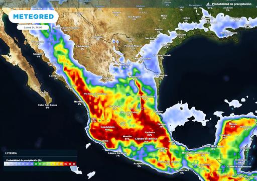 México enfrentará lluvias intensas y calor extremo; alertan por tormentas en varios estados