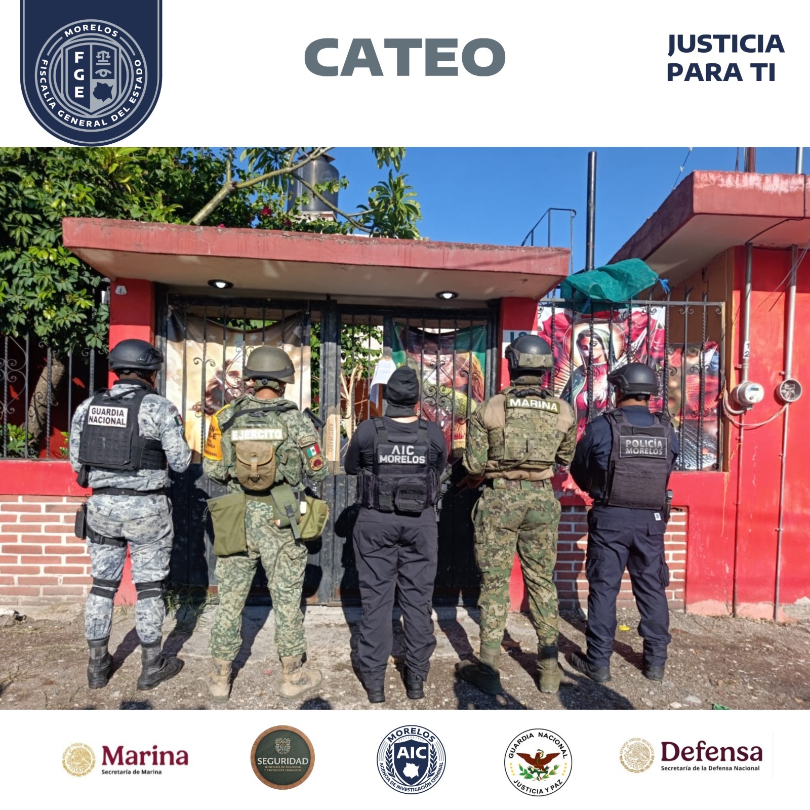 Catean casa en Cuautla por presunta venta de droga; hallan dosis de cristal