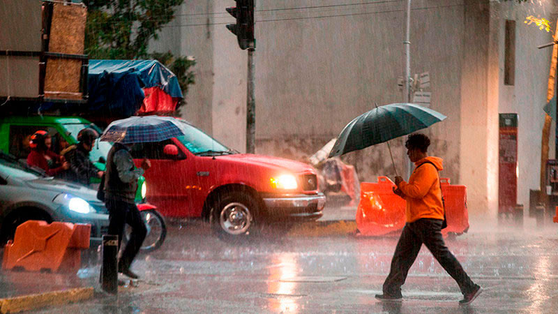 Hoy habrá lluvias en casi todo México; persiste calor extremo en el norte
