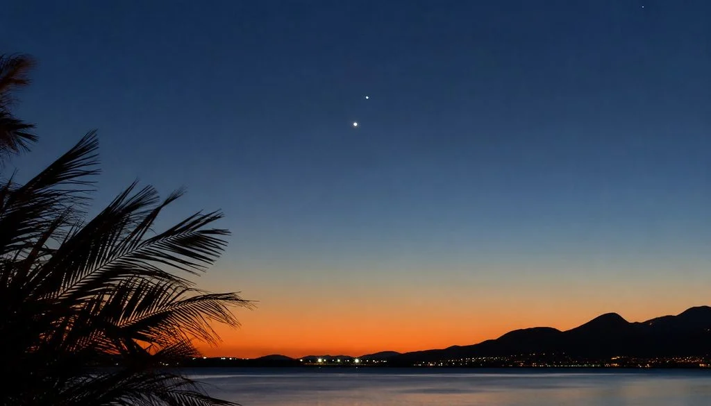 Una cita con Venus y Júpiter iluminará el cielo después de la puesta del Sol