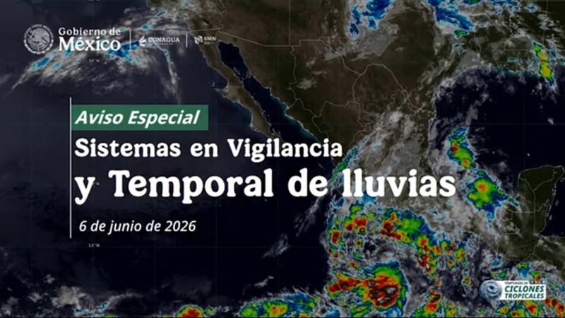 Activan medidas preventivas en Oaxaca y Guerrero por depresión tropical Dos-E